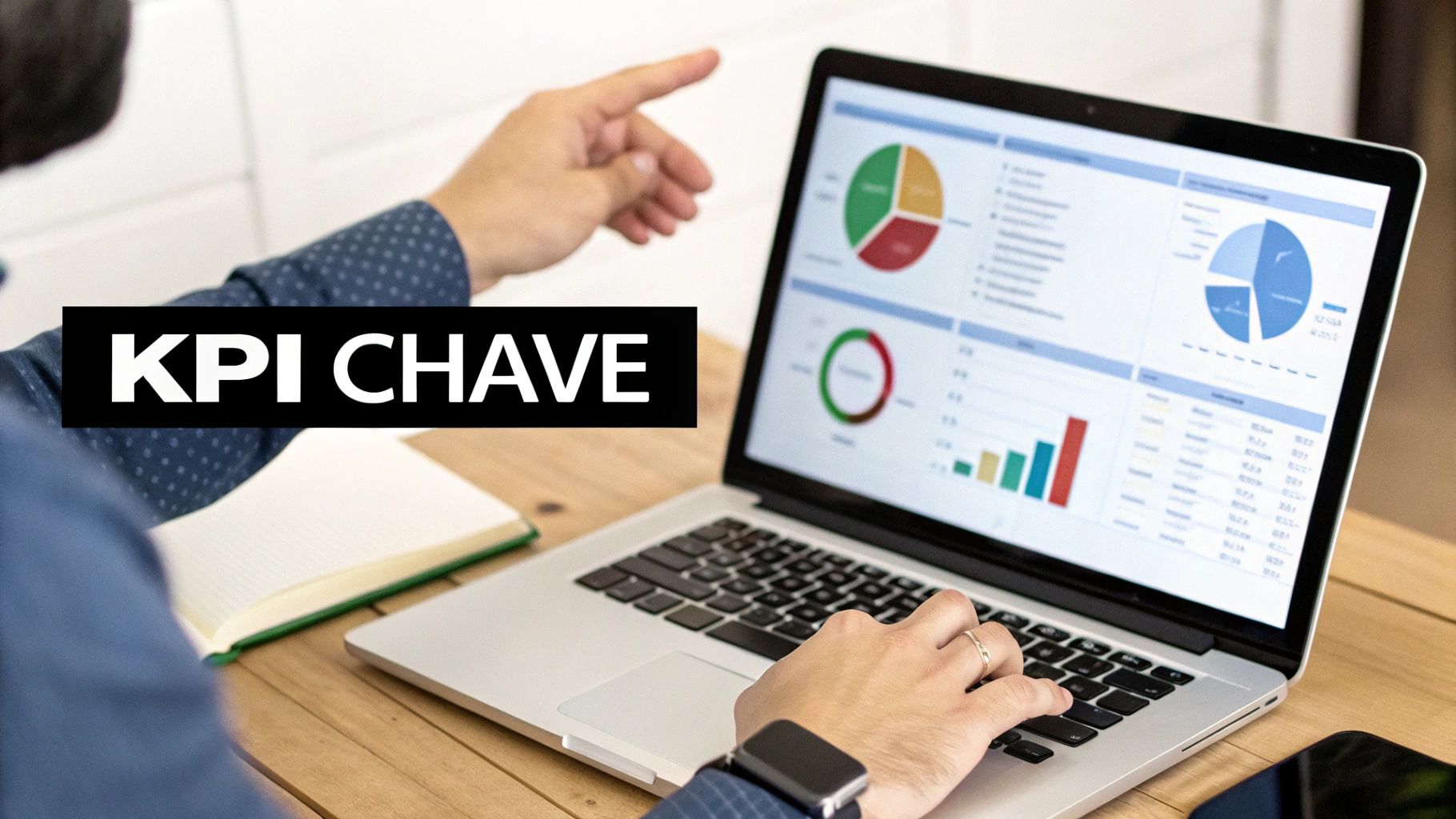 Una dashboard di business intelligence che mostra vari KPI e grafici.