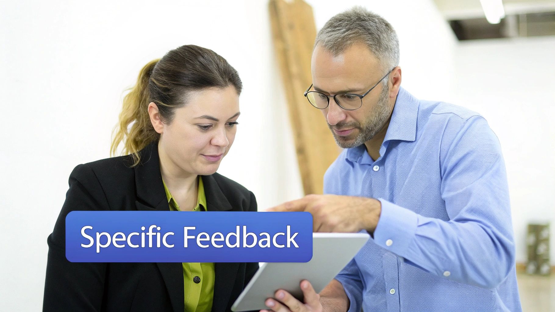 Provide Specific, Behavioral, and Timely Feedback