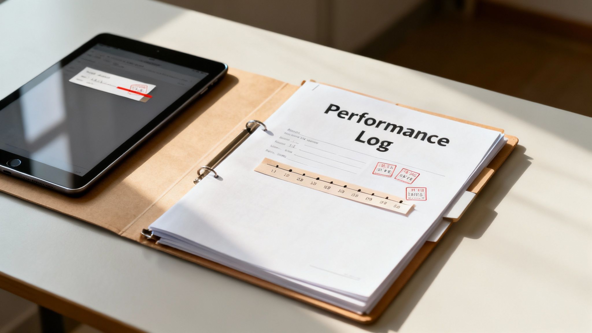 Document Performance Evidence Throughout the Year