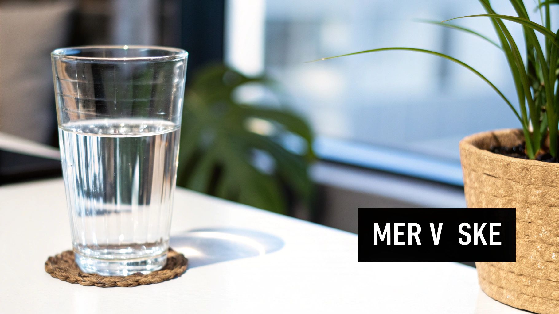 Økt væskeinntak