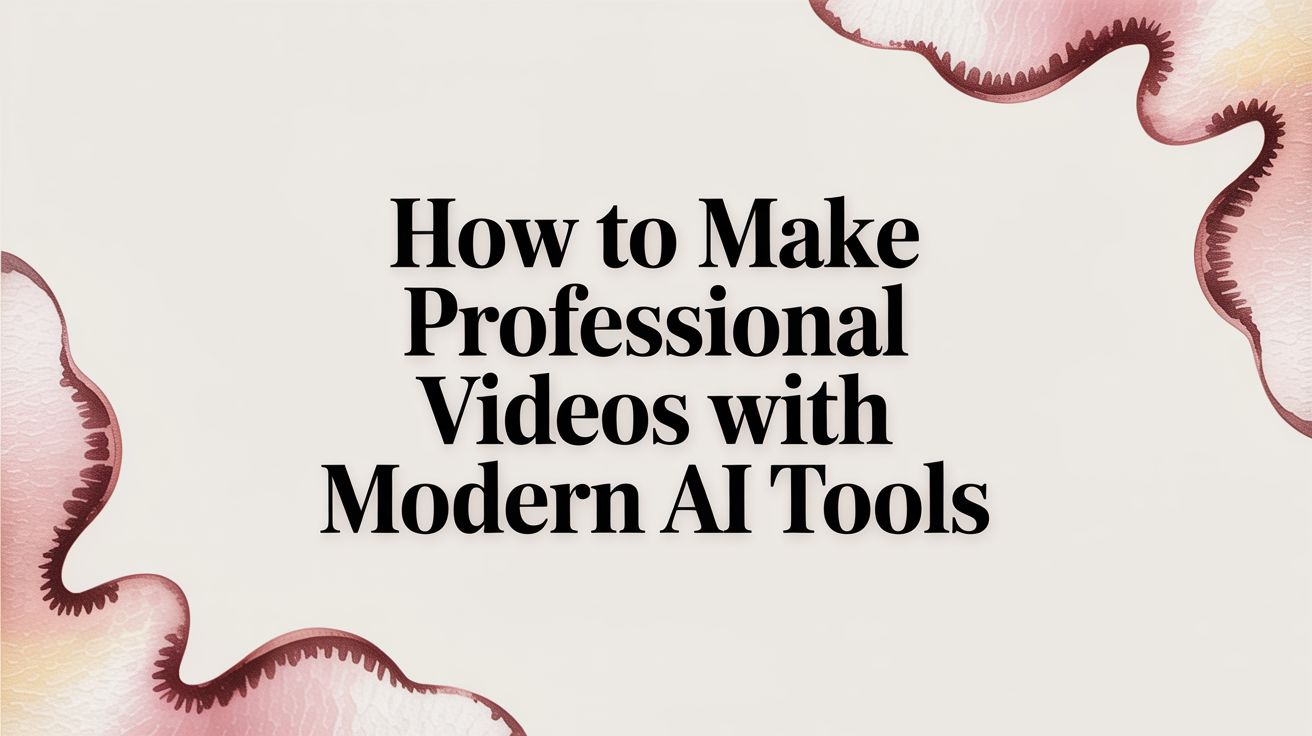 How to Make Professional Videos with Sora 2 AI