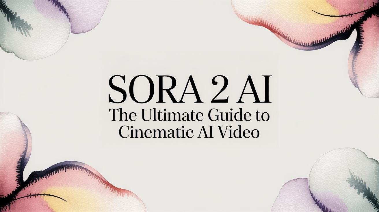 Sora 2 AI: The Ultimate Guide to Cinematic Video Generation