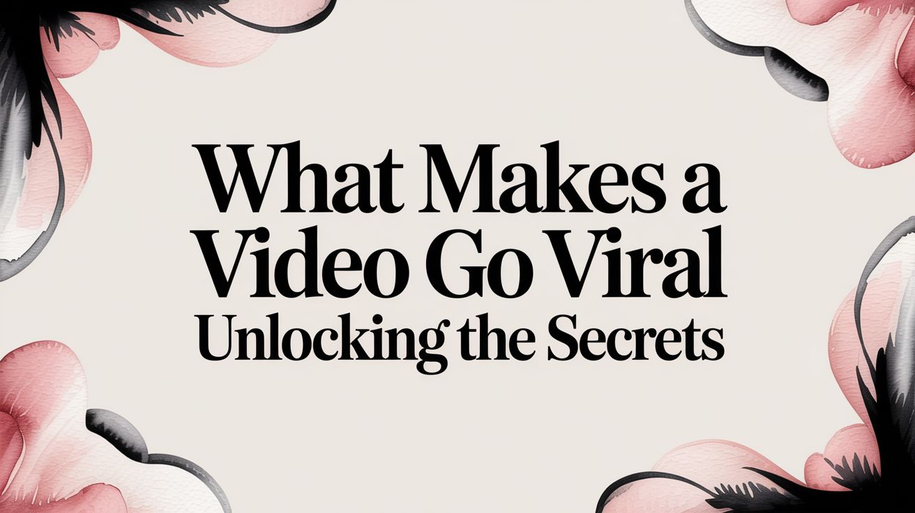 How to Make a Viral Video with the Sora 2 AI Video Generator