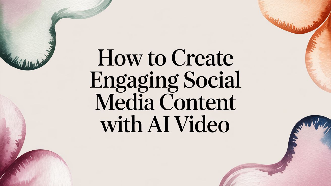 How to Create Engaging Social Media Content with Sora 2