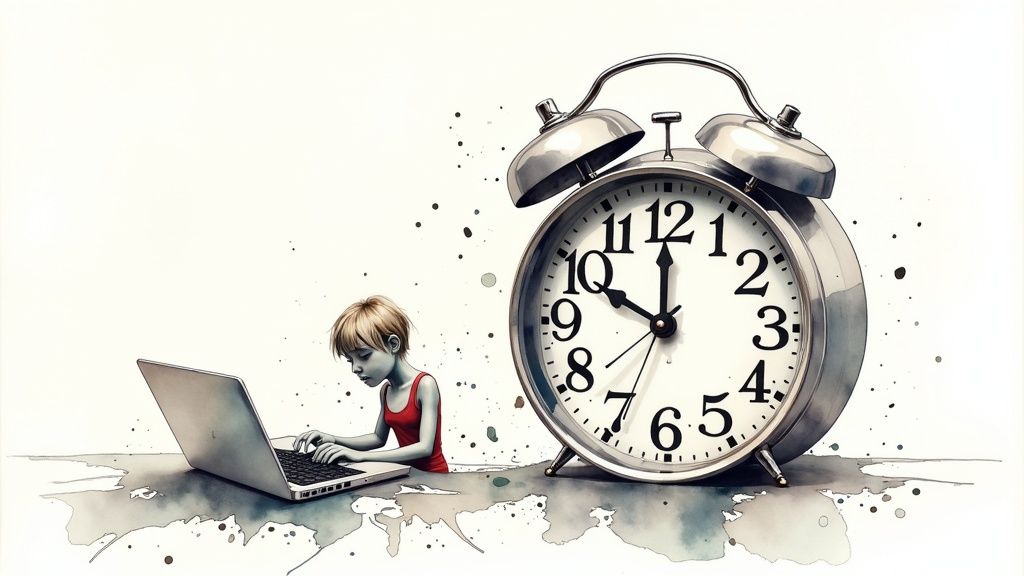 Procrastination Paired with Last-Minute Productivity