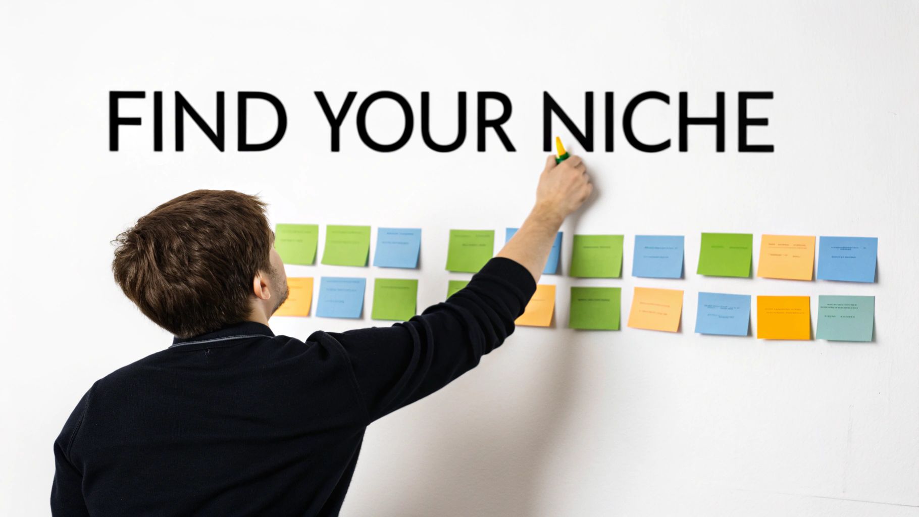 A person at a crossroads choosing a specific path