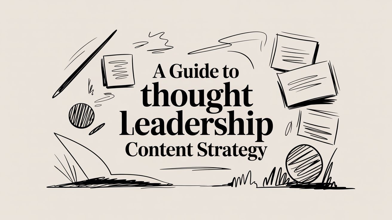 A Guide to a Thought Leadership Content Strategy