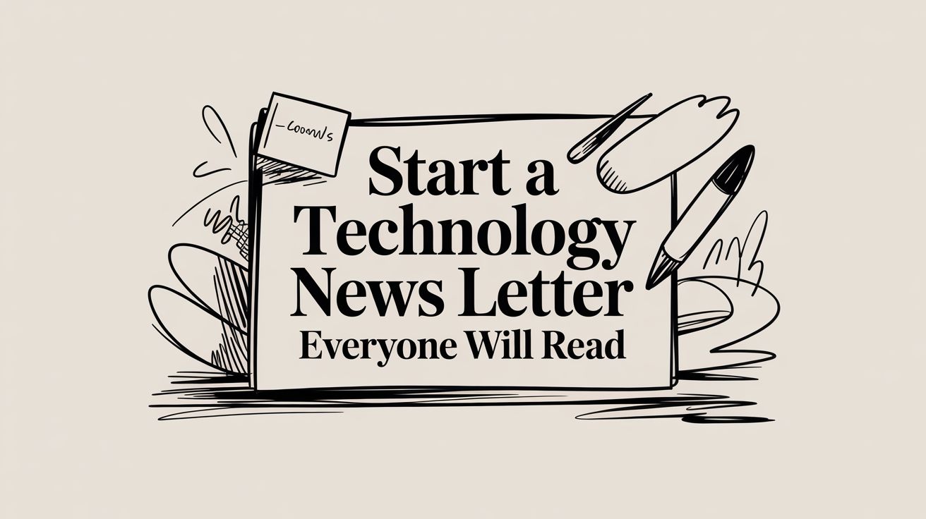 Wanna Start a Technology News Letter Everyone Reads? Here's How.