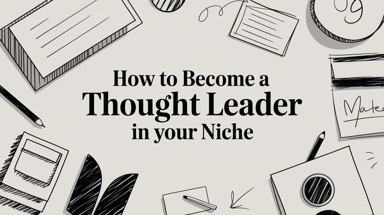 How to Become a Thought Leader in Your Niche