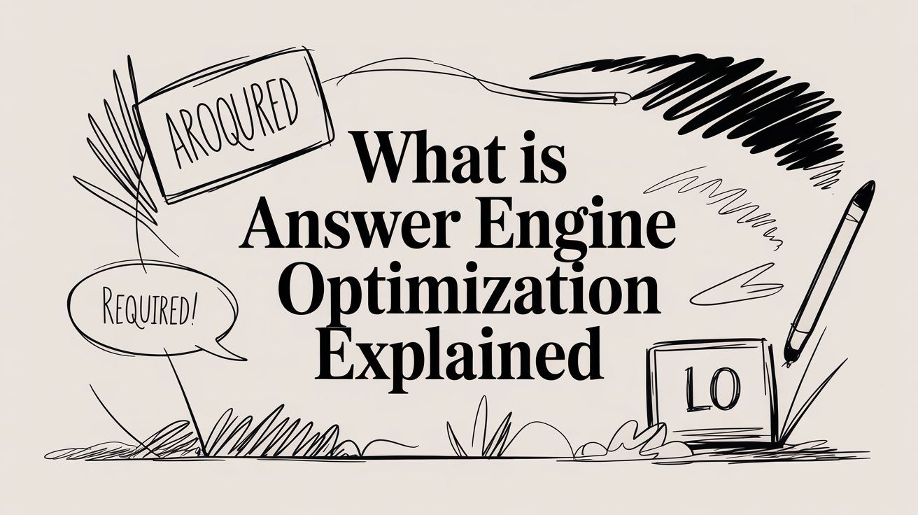 What Is Answer Engine Optimization? Let's Make It Super Simple