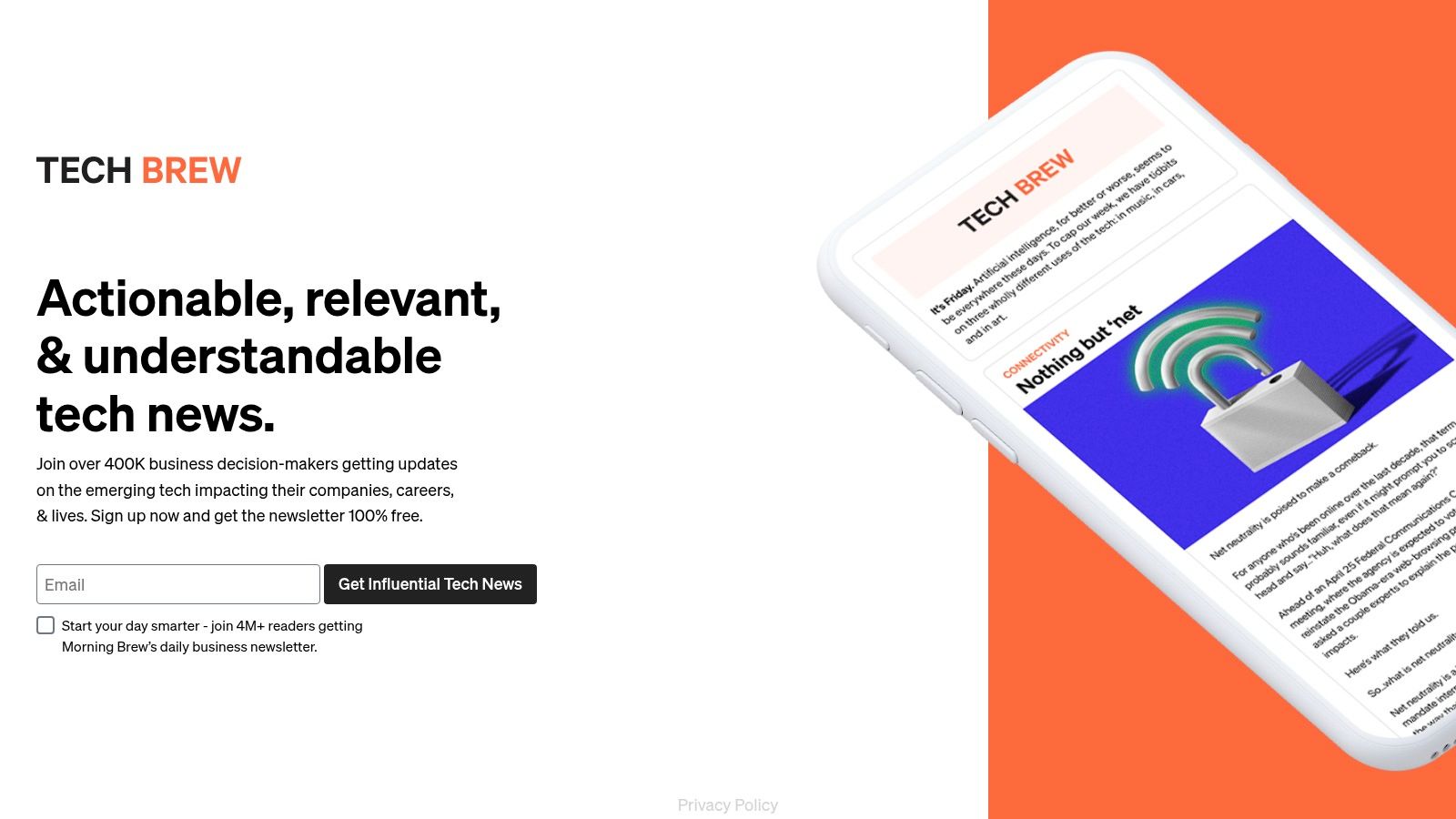 Morning Brew — Tech Brew
