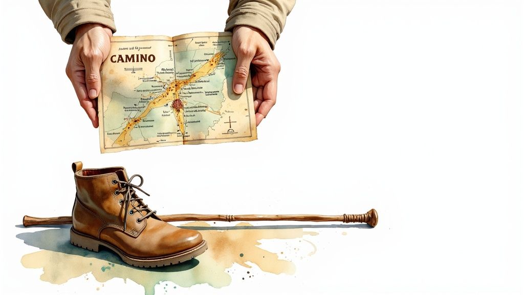 Screenshot from https://de.wikipedia.org/wiki/Jakobsweg