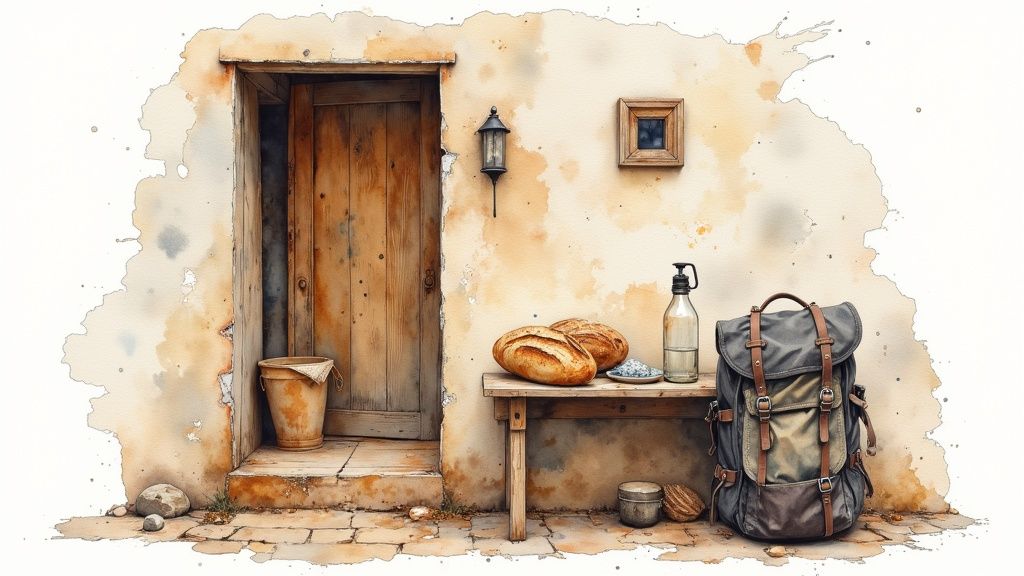 Pilgerherberge auf der Vía de la Plata