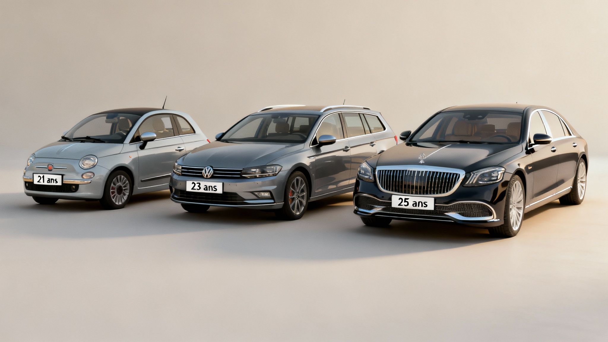 Plusieurs clés de voiture de différentes marques alignées sur une surface en bois