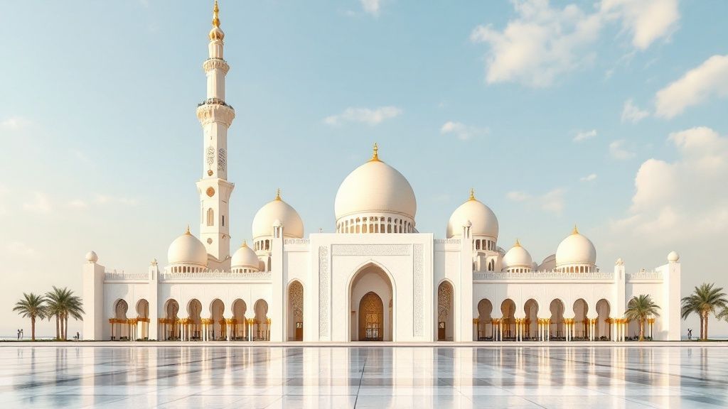 Explorer la majestueuse Mosquée Hassan II