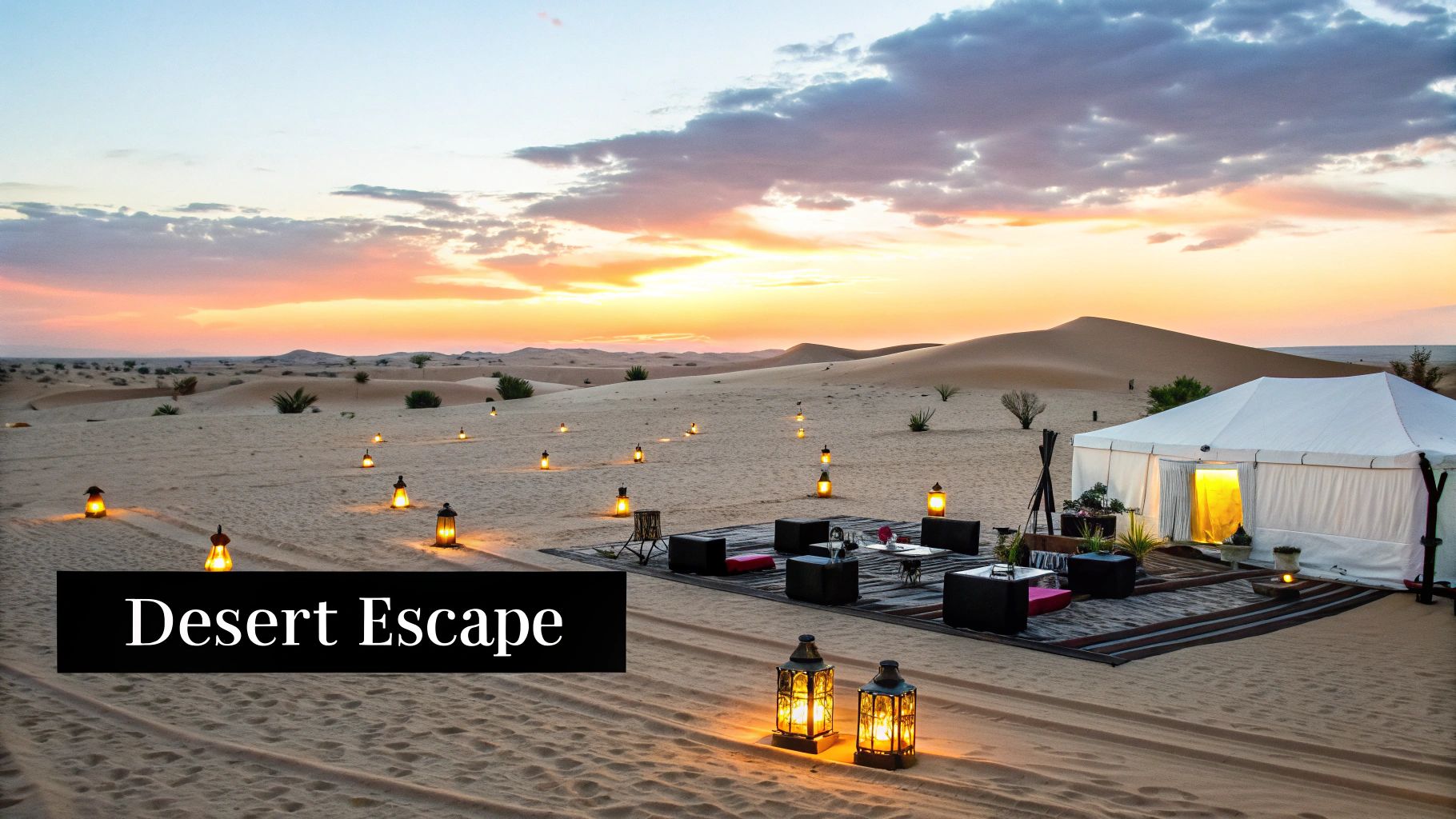 9 Unforgettable Date Ideas Dubai Has to Offer in 2025 3 Dubai Desert Safari with Private Setup
