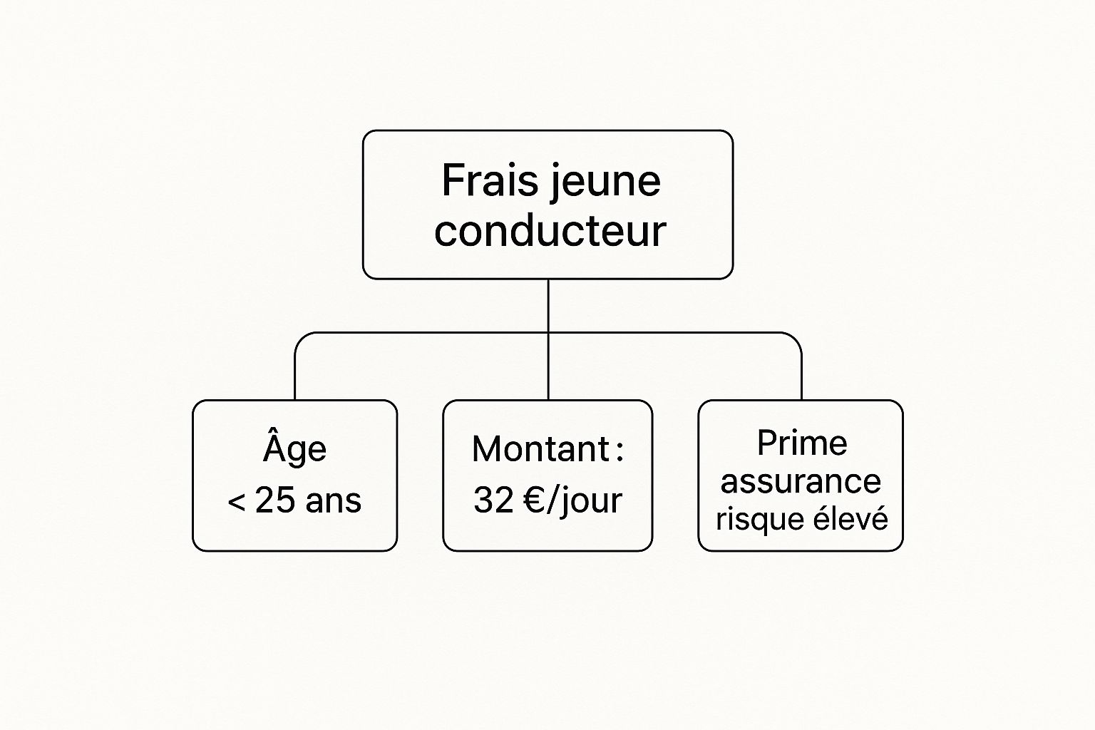 Infographic about age location voiture