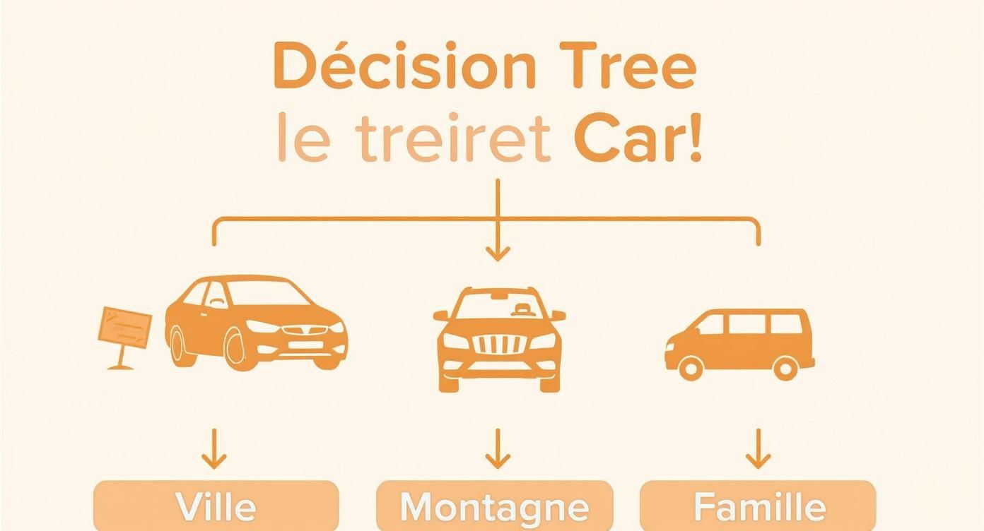 Infographic about entreprise de location de voiture