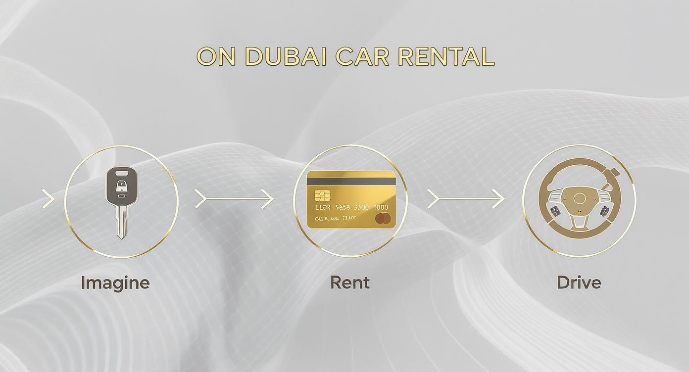 Infographic about sports car on rent