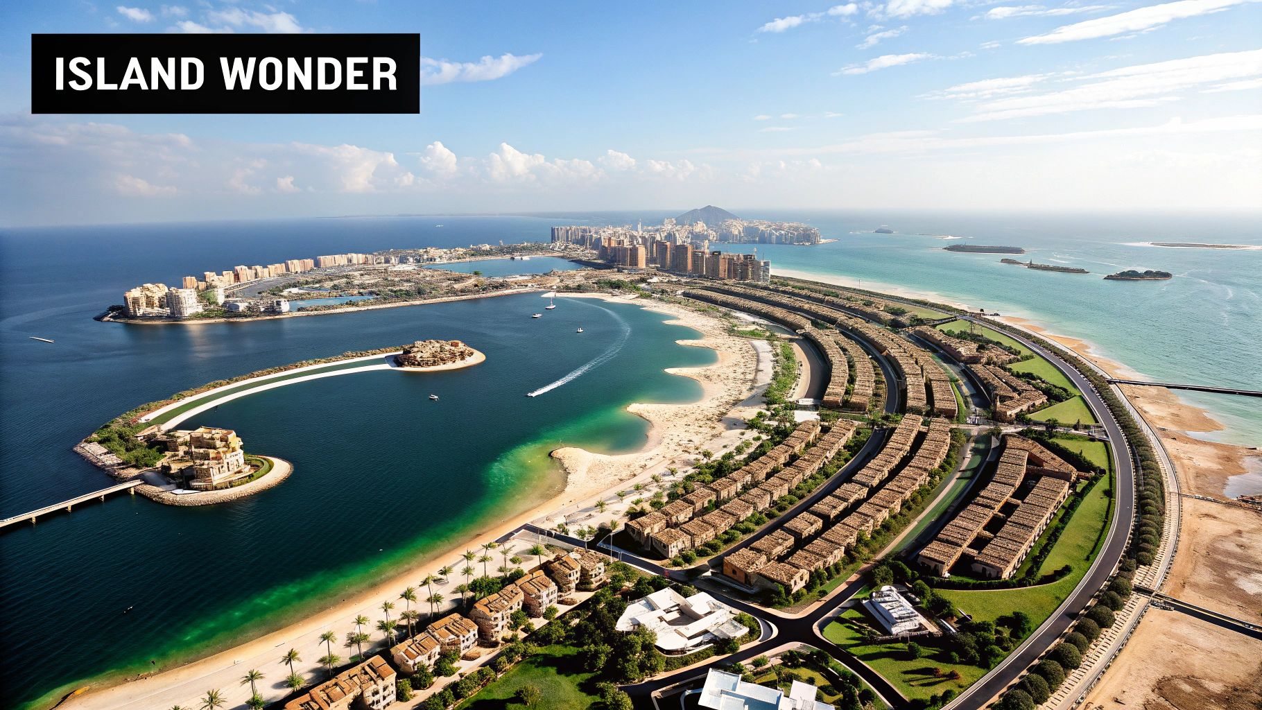 Palm Jumeirah and Atlantis