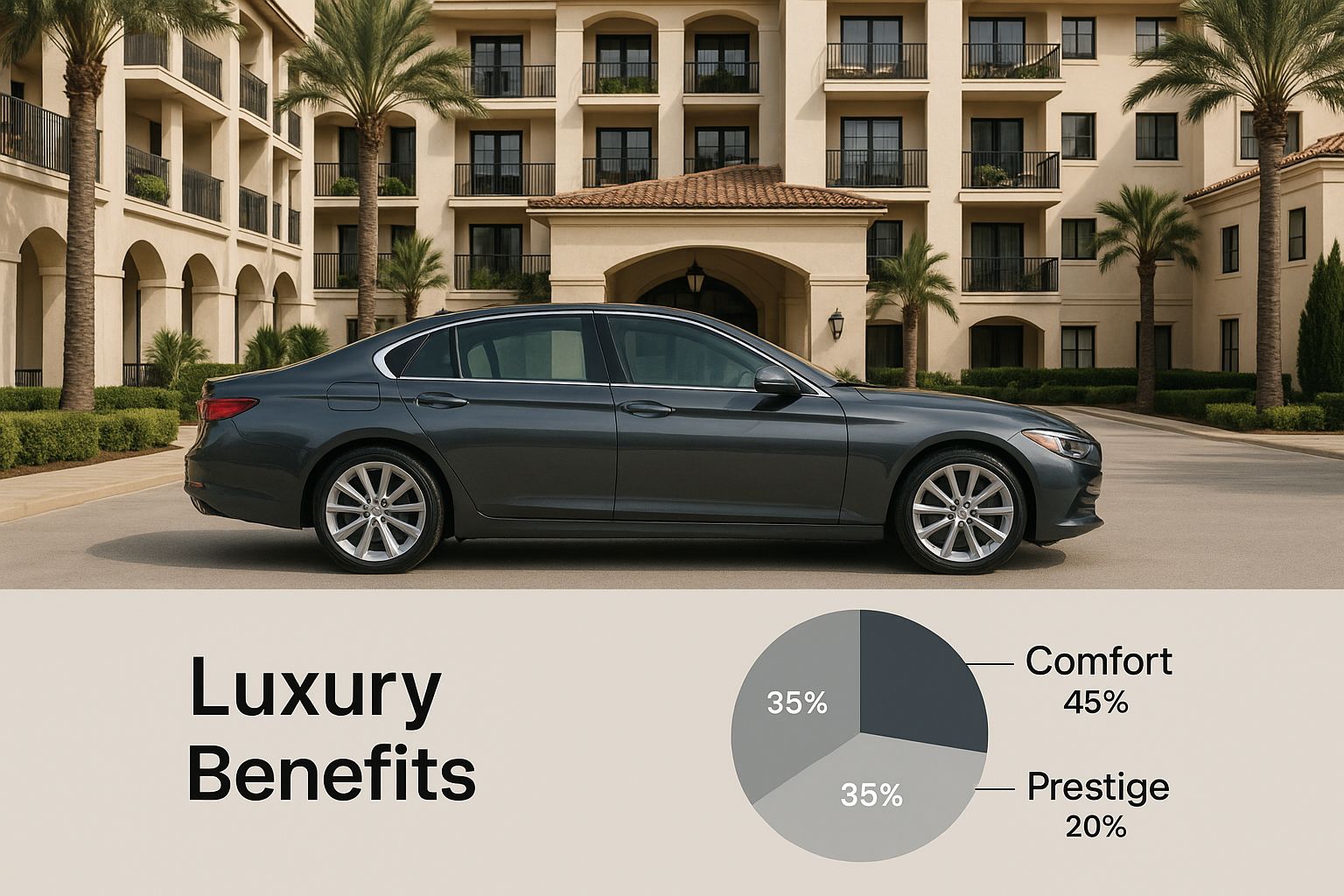 Infographic about rent a nice car