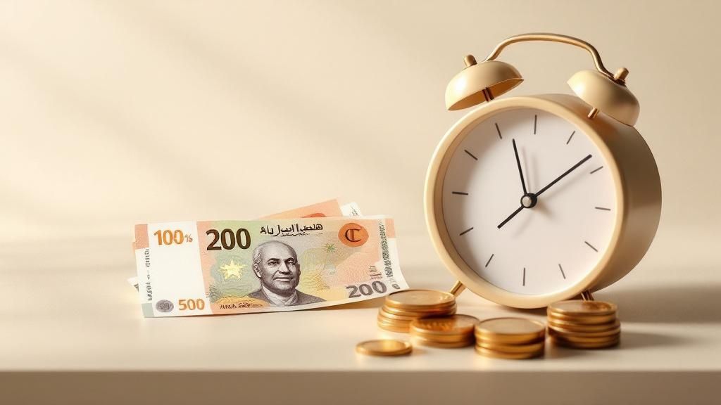 Personne organisant des documents sur un bureau pour une demande administrative