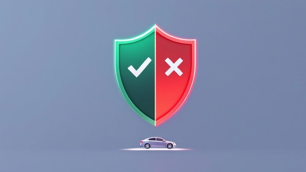 Panneau de signalisation triangulaire avec un point d'exclamation