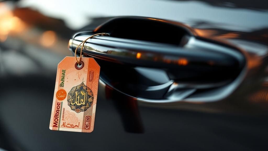 Location Voiture Luxe Maroc | Guide et Conseils Experts 4 Conducteur inspectant une voiture de luxe avant de prendre la route au Maroc