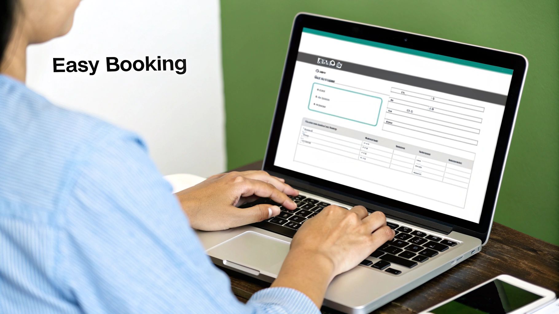 A person signing a rental agreement for a luxury car