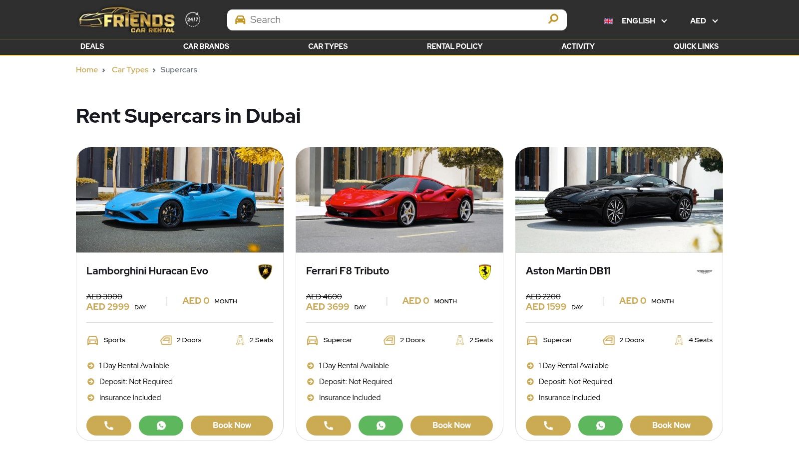 Friends Car Rental
