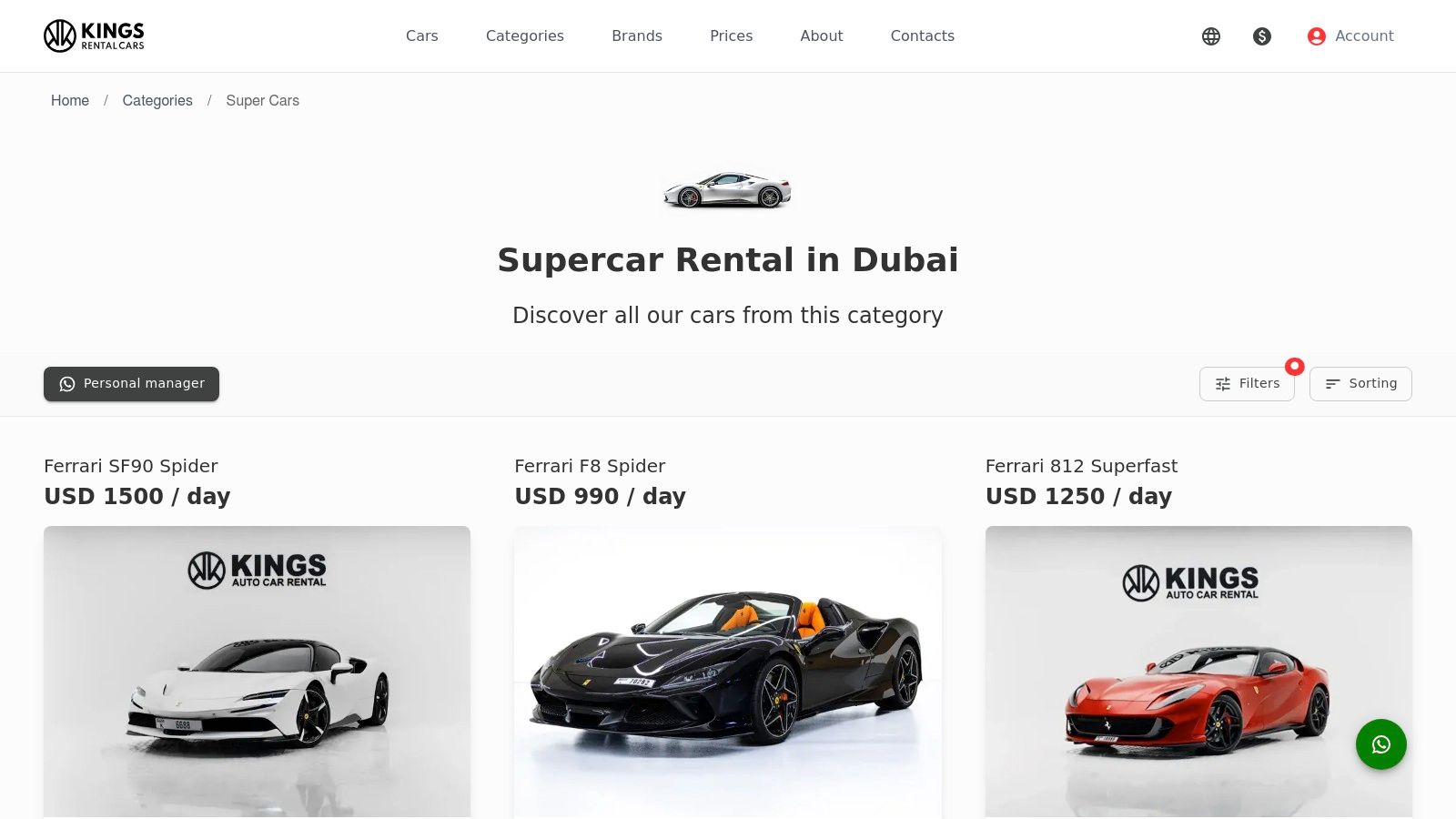 Kings Rental Cars