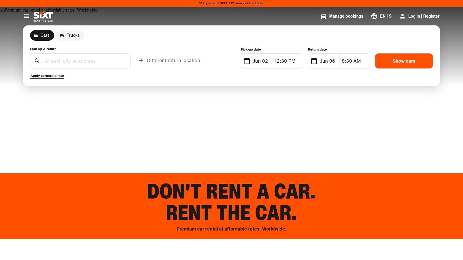Sixt Rent a Car