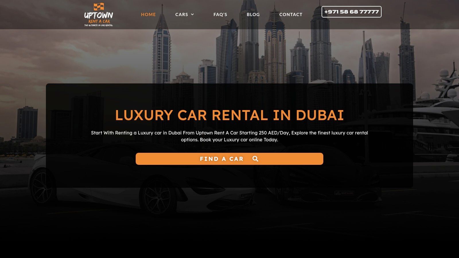 Top Premium Cars for Rent in 2025 | Luxury Vehicle Guide 1 Uptown Rent A Car