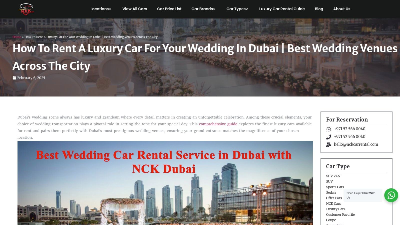 NCK Car Rental