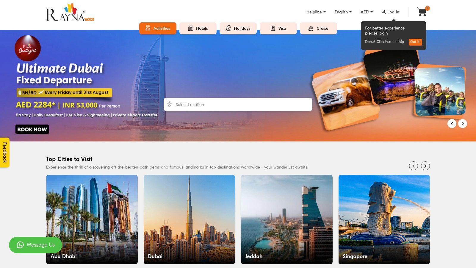 Luxury Desert Safari by Rayna Tours