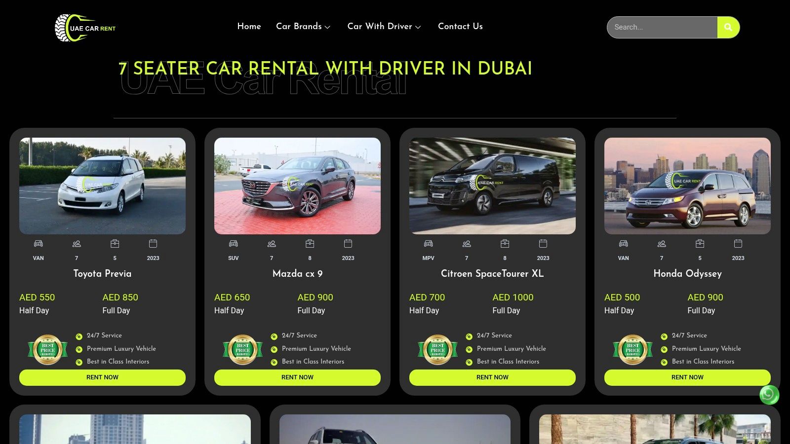 UAE Car Rental