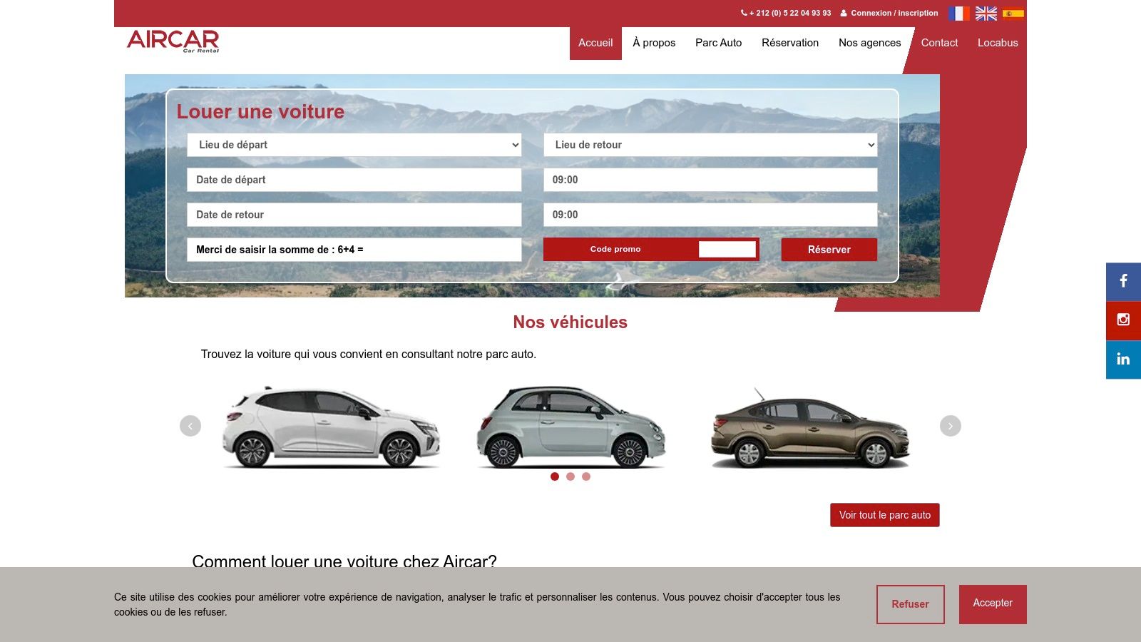 Aeromobile Marocco