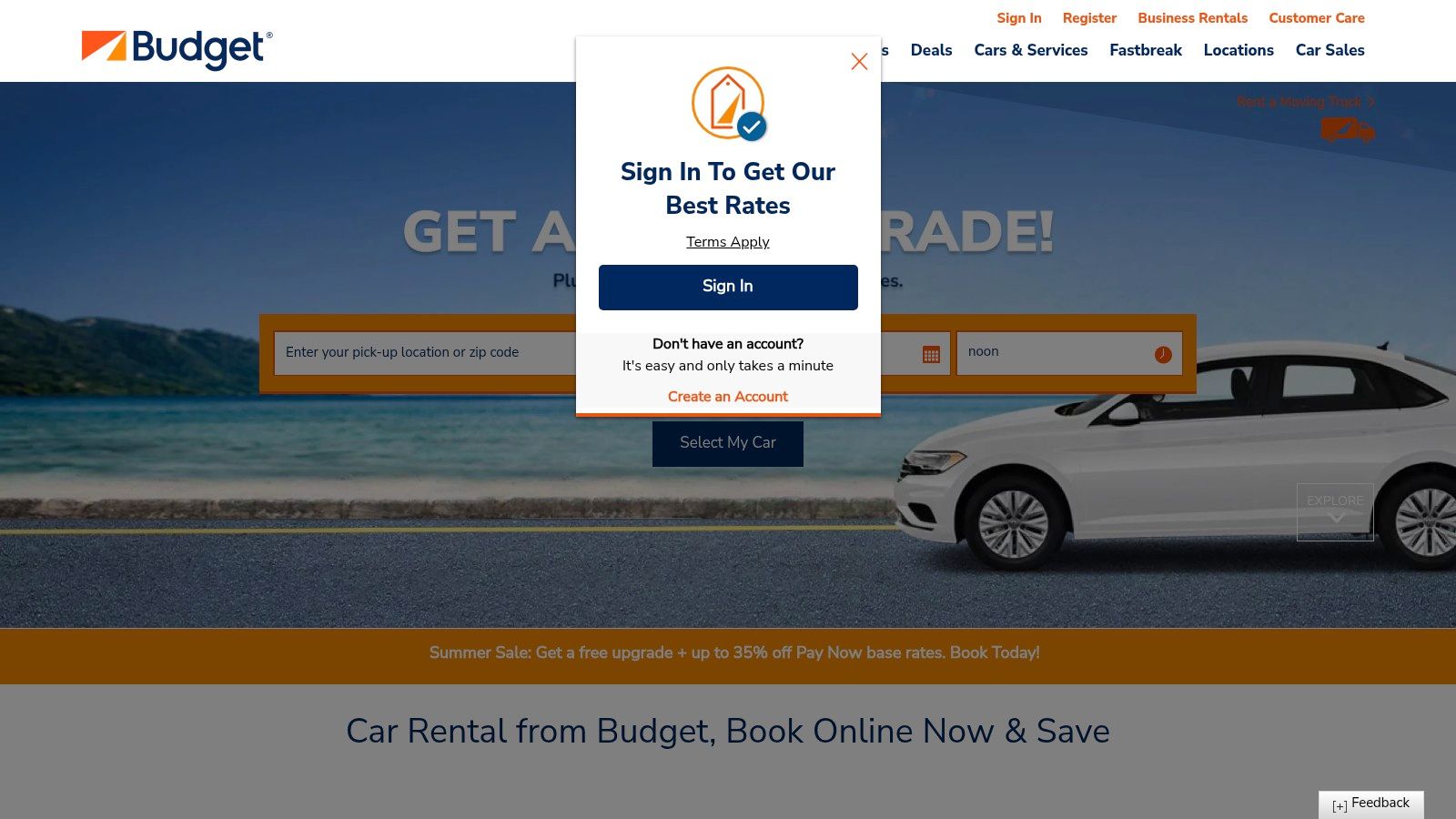 Budget Car Rental