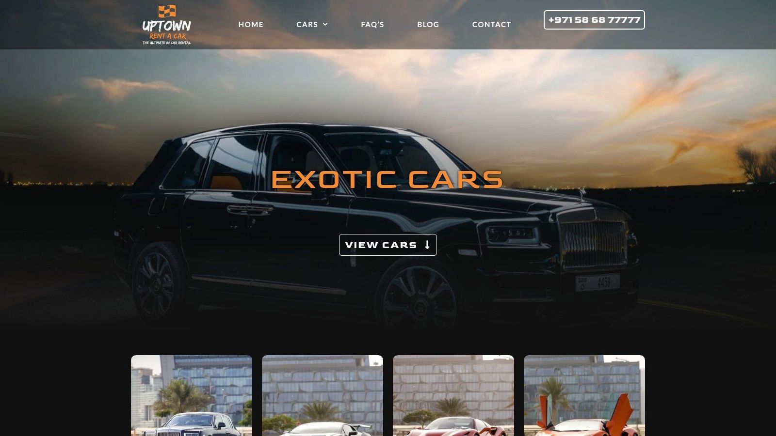 Exotic Cars Rental