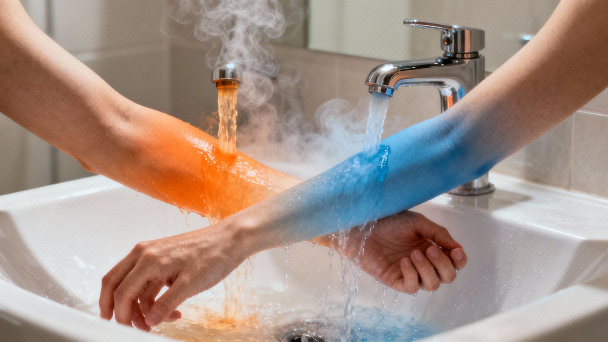 Cold and Hot Water Therapy (Contrast Therapy)