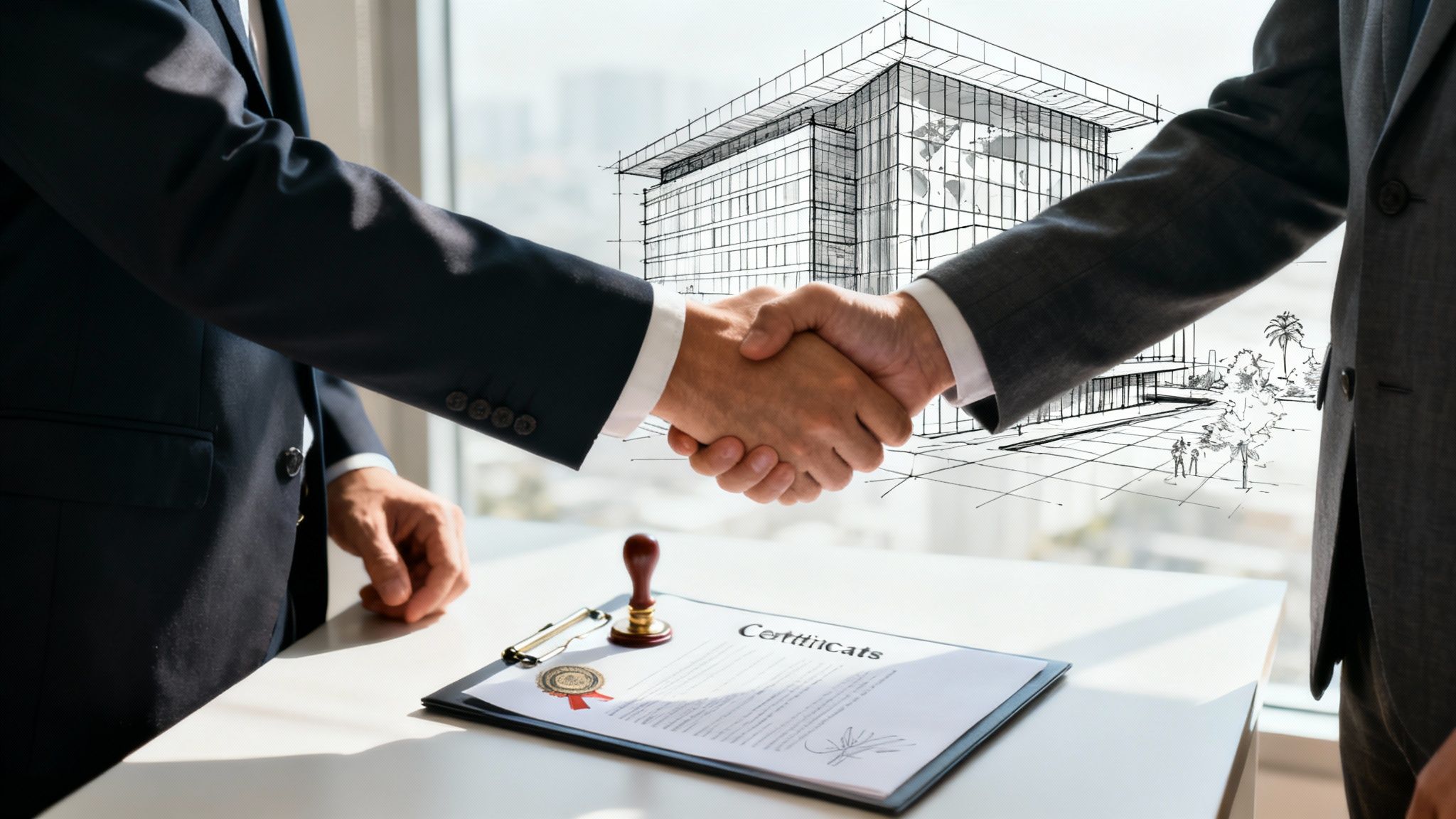 אישה עסקית מצליחה במשרד מודרני, סמל להצלחה עסקית