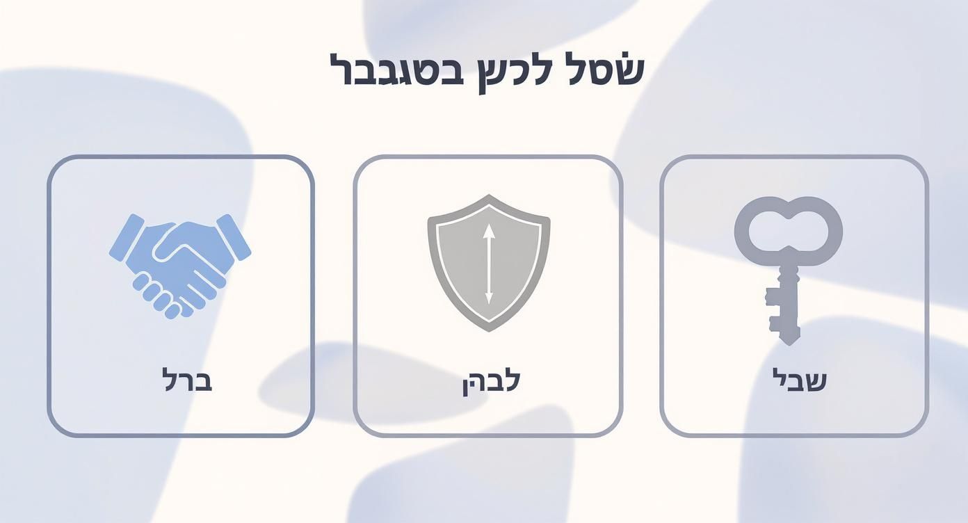 Infographic about כתב ערבות לשכירות