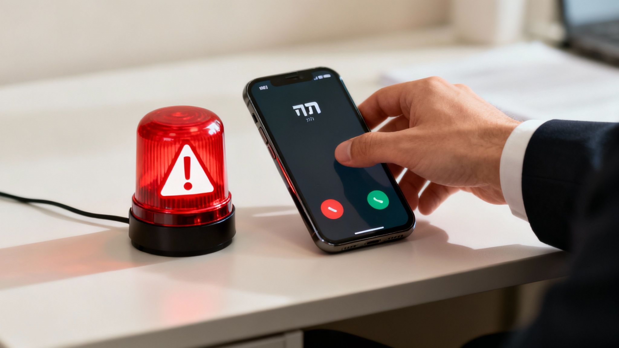 עורך דין מספק ייעוץ משפטי ללקוח על רקע נוף עירוני