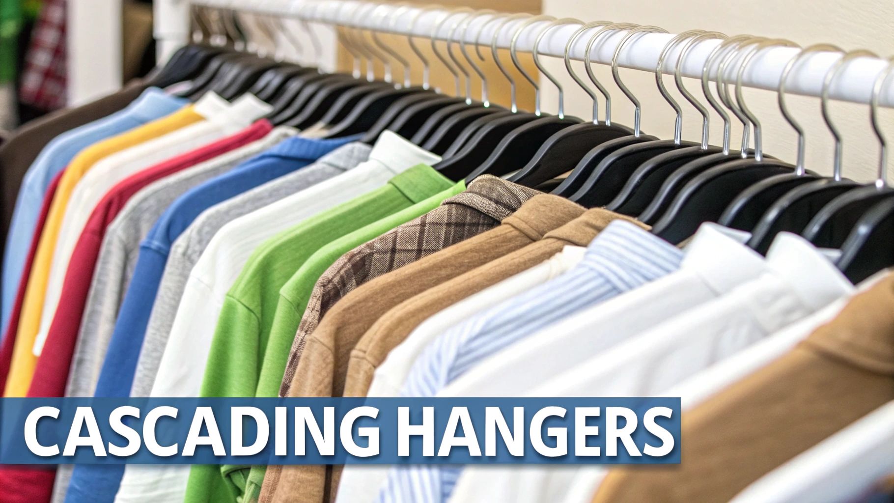 Cascading Hangers and Space-Saving Hangers