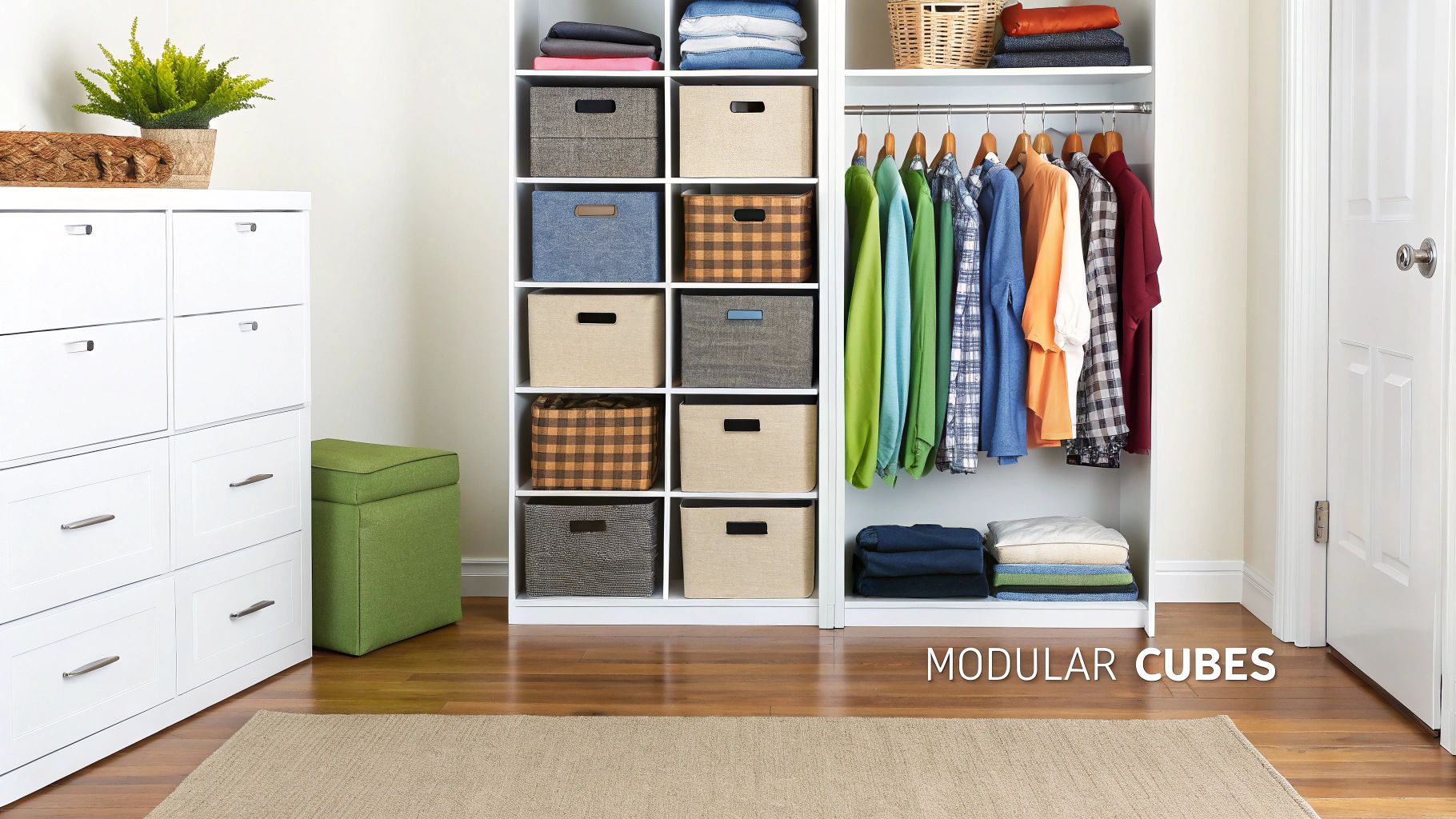 Modular Cube and Shelf Inserts