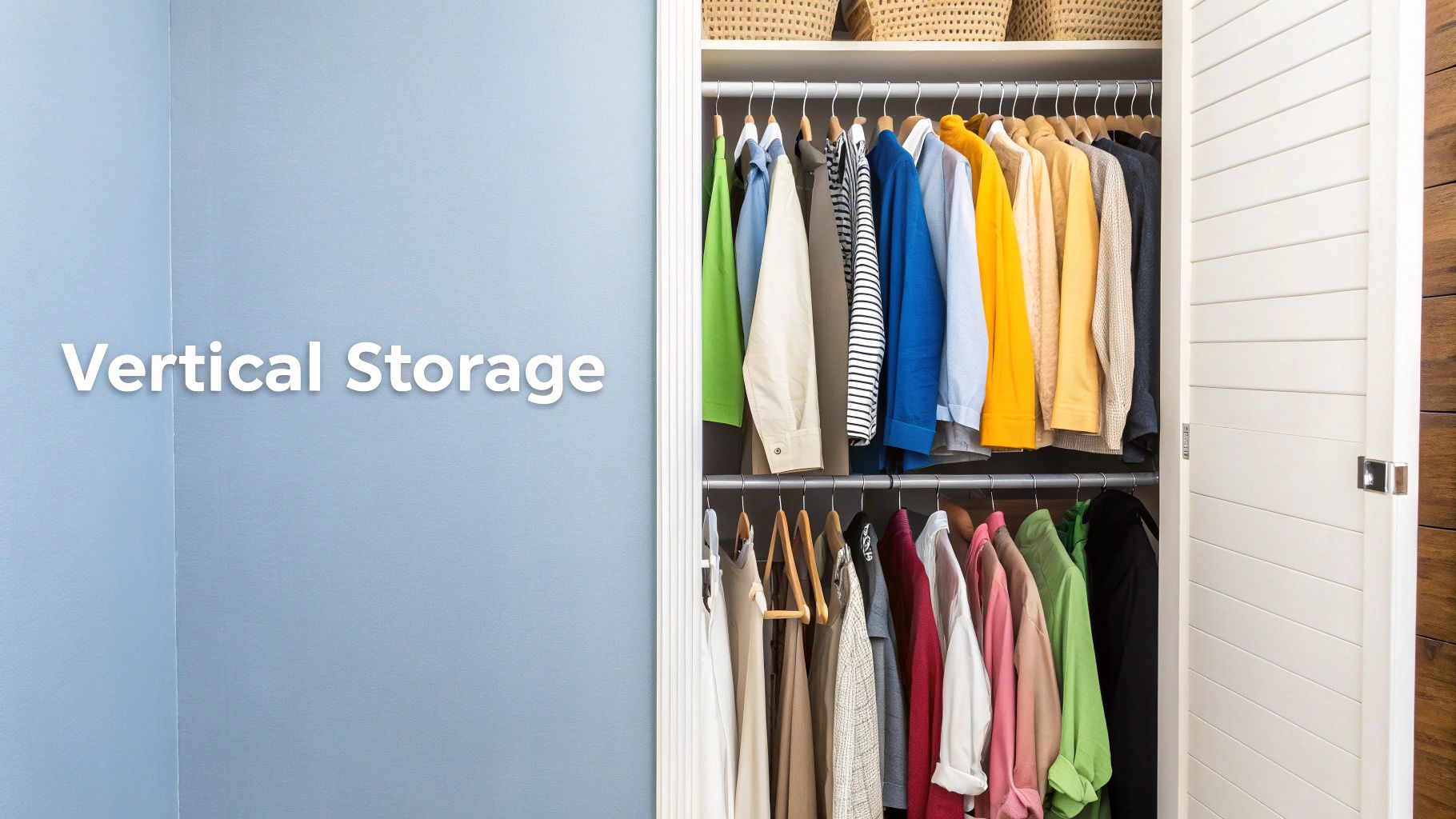 Vertical Hanging Systems with Cascading Hangers