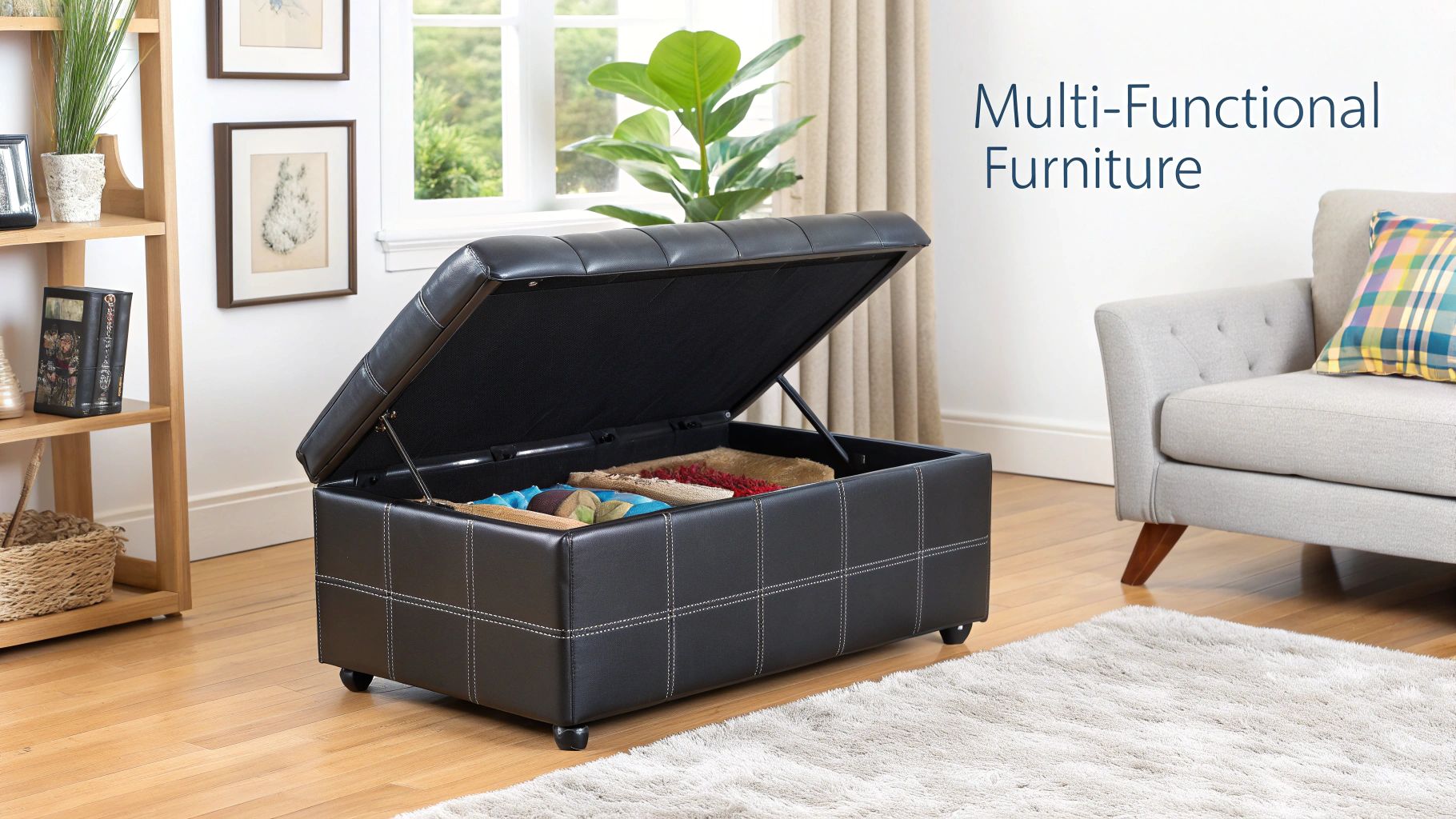 Multi-Functional Furniture with Built-In Storage