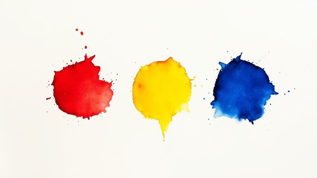 Farbenexperimente und Farbmischung (Color Theory Experiments)