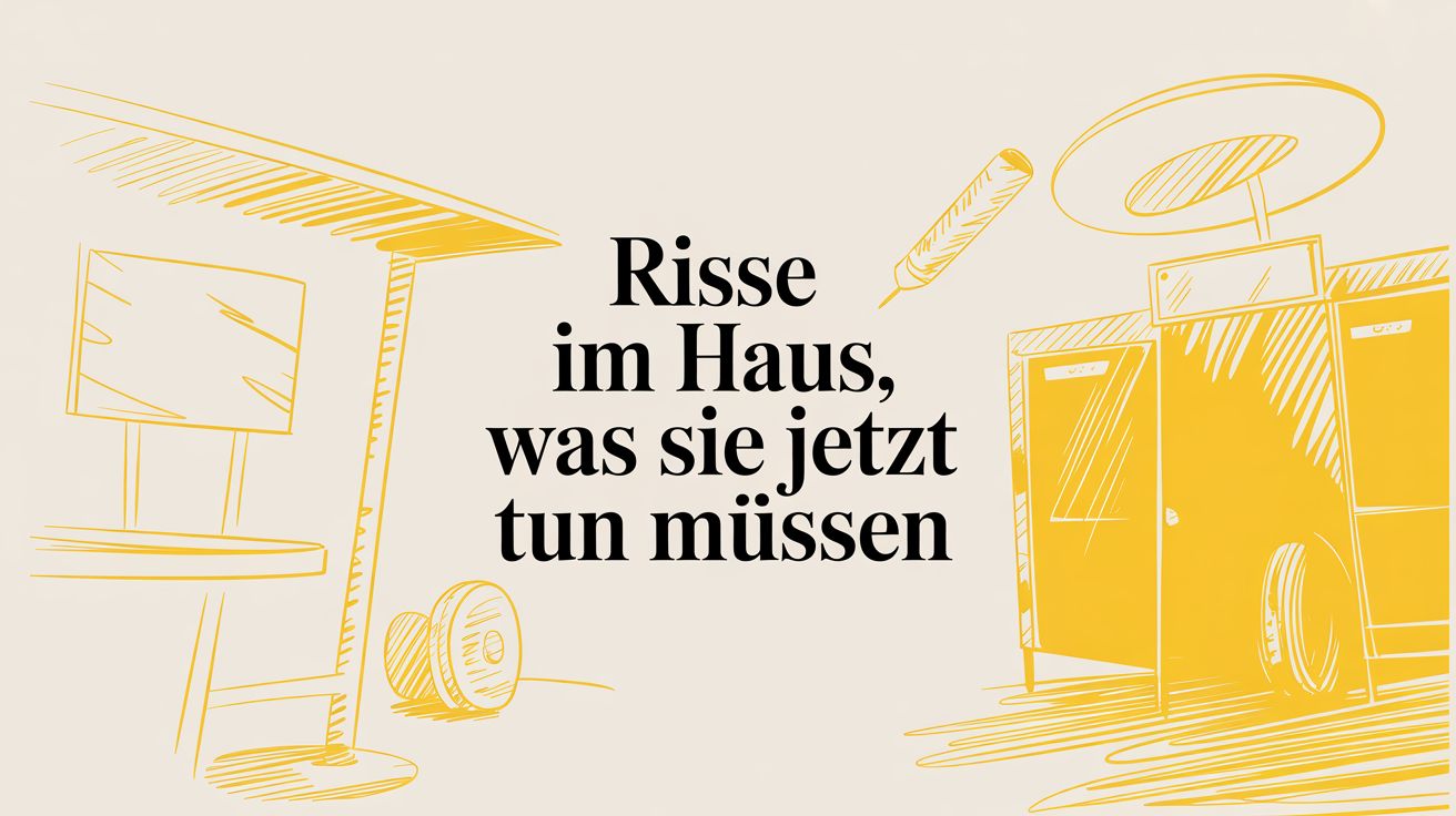 Risse im Haus Was Sie jetzt tun müssen