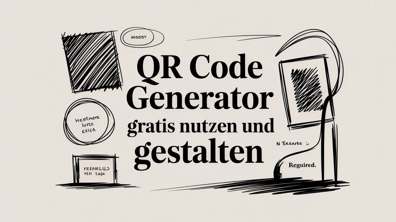 QR code generator gratis nutzen und gestalten